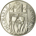 Monnaie, France, Charlemagne, 100 Francs, 1990, SUP+, Argent, Gadoury:954