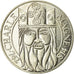 Coin, France, Charlemagne, 100 Francs, 1990, MS(60-62), Silver, KM:982