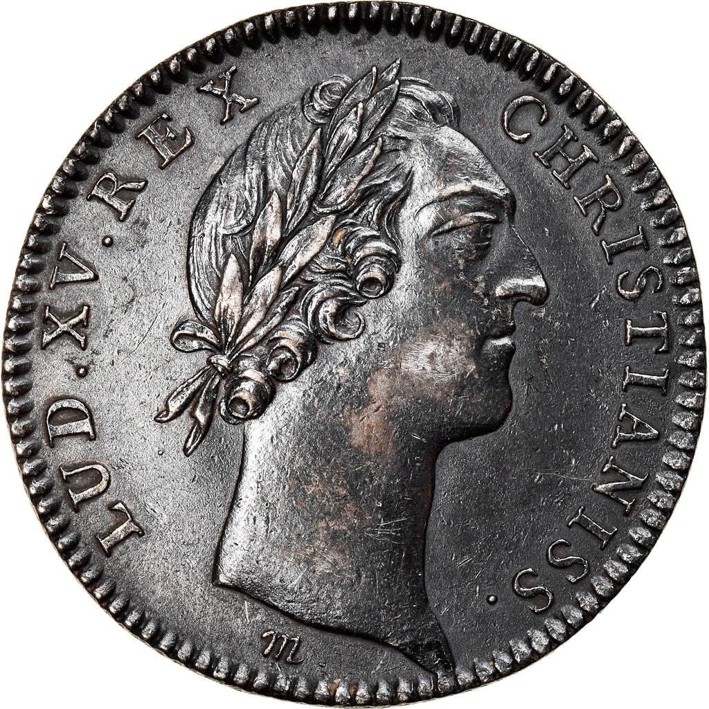 France, Token, Royal, Louis XV, États de Bretagne, Rennes, History, 1756