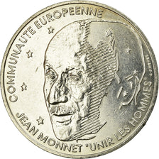 Coin, France, Jean Monnet, 100 Francs, 1992, MS(60-62), Silver, KM:1120