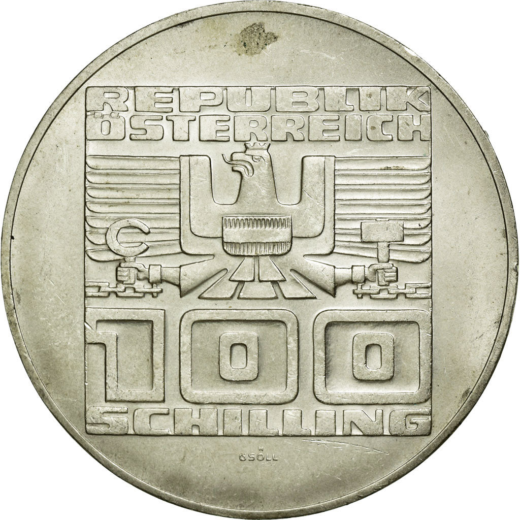 Coin, Austria, 100 Schilling, 1978, AU(55-58), Silver, KM:2940