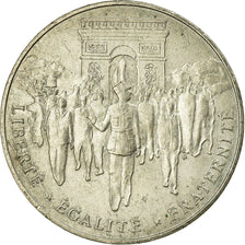 Coin, France, Libération de Paris, 100 Francs, 1994, AU(50-53), Silver