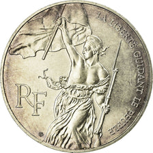 Coin, France, Liberté guidant le peuple, 100 Francs, 1993, MS(60-62), Silver