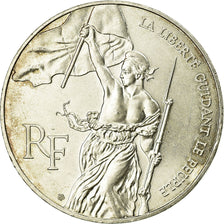 Münze, Frankreich, Liberté guidant le peuple, 100 Francs, 1993, VZ, Silber