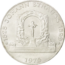 AUSTRIA, 100 Schilling, 1975, KM #2923, AU(55-58), Silver, 36, 23.92