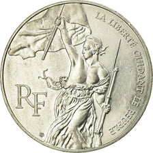 Coin, France, Liberté guidant le peuple, 100 Francs, 1993, MS(60-62), Silver