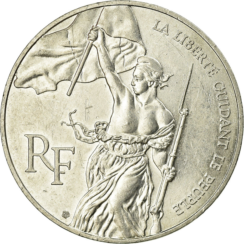 Coin, France, Liberté guidant le peuple, 100 Francs, 1993, AU(55-58), Silver