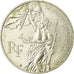 Moeda, França, Liberté guidant le peuple, 100 Francs, 1993, AU(55-58), Prata