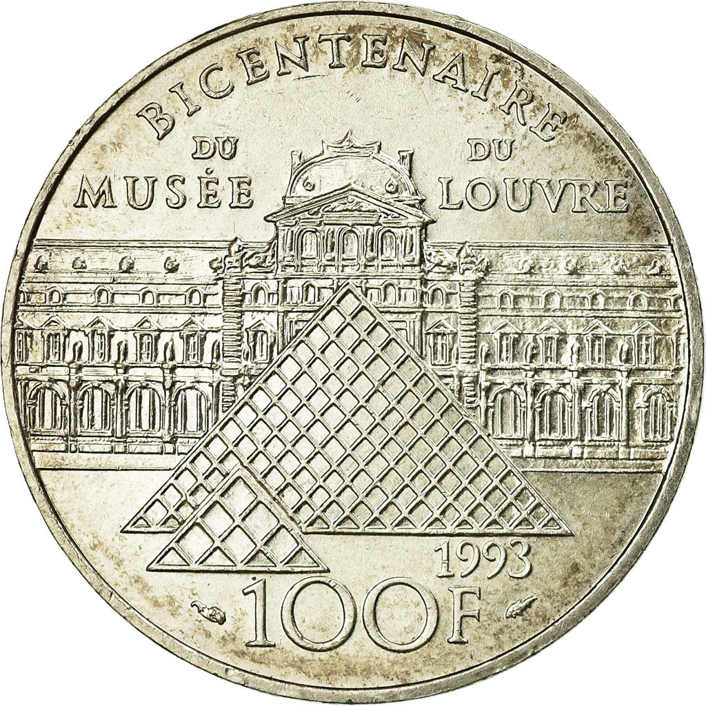 Coin, France, Liberté guidant le peuple, 100 Francs, 1993, AU(55-58), Silver