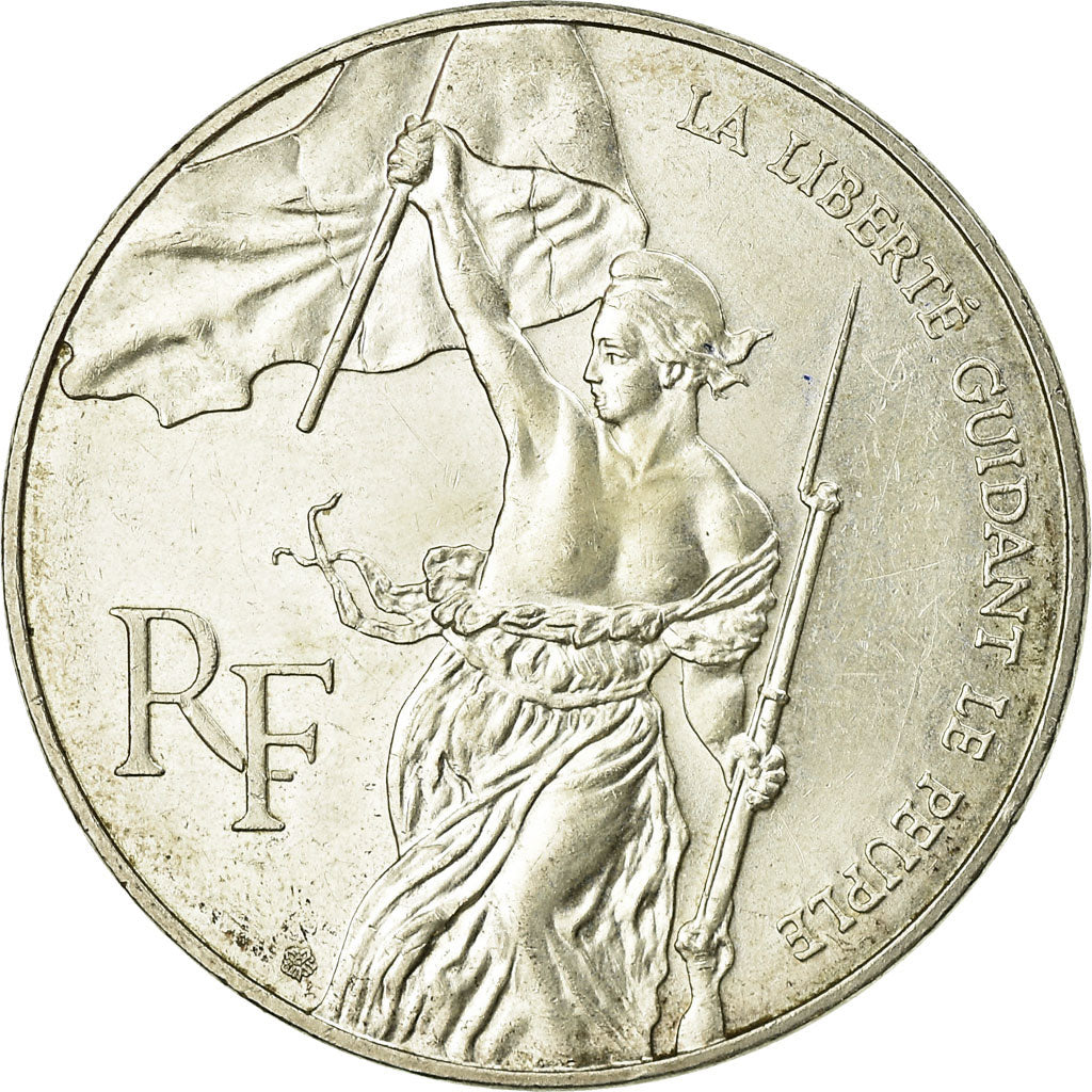 Monnaie, France, Liberté guidant le peuple, 100 Francs, 1993, TTB, Argent