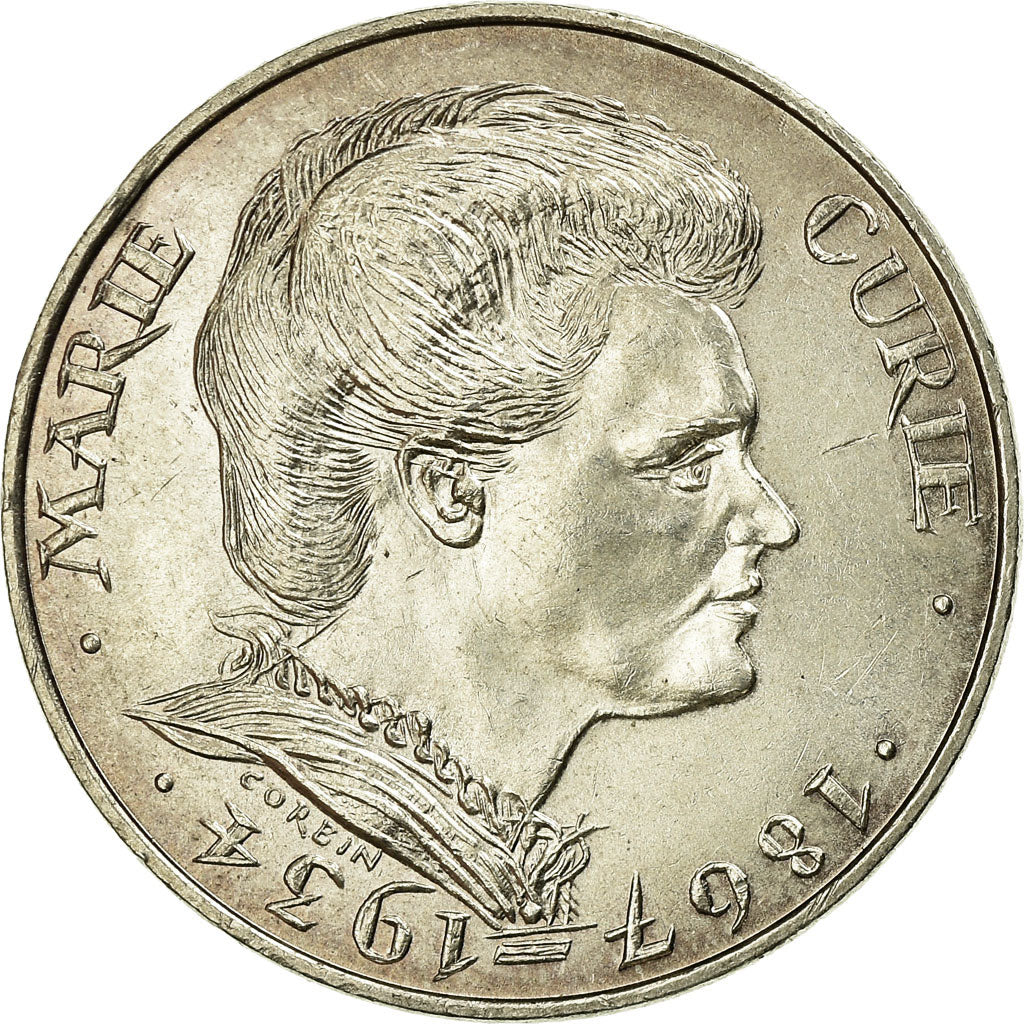 Monnaie, France, Marie Curie, 100 Francs, 1984, SUP+, Argent, Gadoury:899