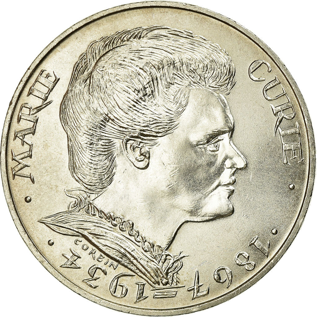 Monnaie, France, Marie Curie, 100 Francs, 1984, SUP+, Argent, Gadoury:899