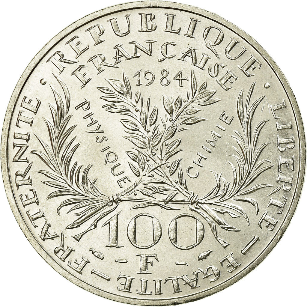 Münze, Frankreich, Marie Curie, 100 Francs, 1984, VZ+, Silber, KM:955