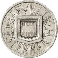 AUSTRIA, 1/2 Schilling, 1925, KM #2839, AU(55-58), Silver, 19, 2.95