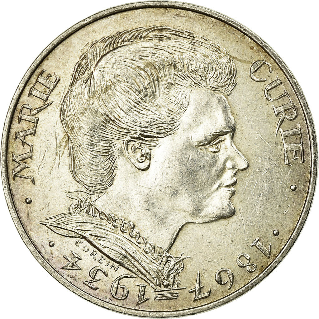 Coin, France, Marie Curie, 100 Francs, 1984, EF(40-45), Silver, KM:955