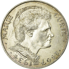 Coin, France, Marie Curie, 100 Francs, 1984, EF(40-45), Silver, KM:955