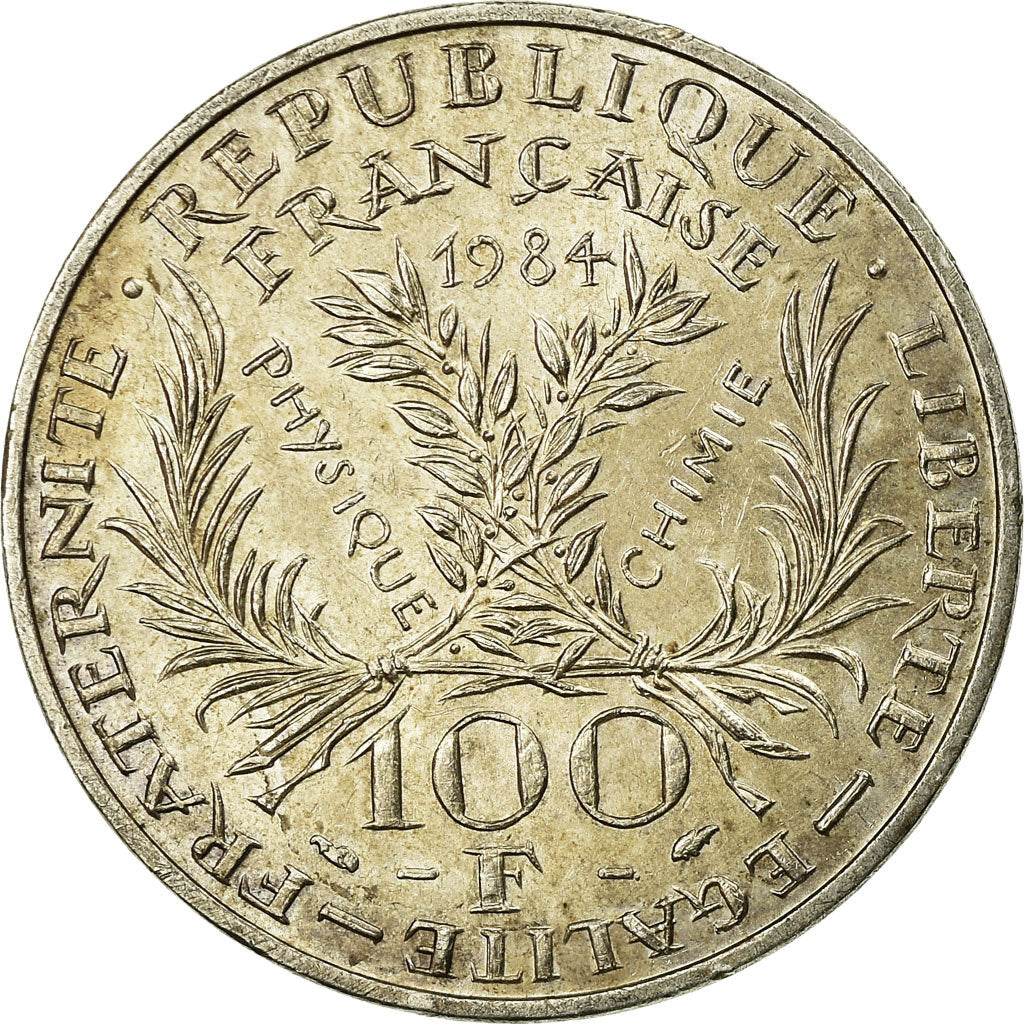 Coin, France, Marie Curie, 100 Francs, 1984, EF(40-45), Silver, KM:955