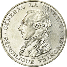 Coin, France, Lafayette, 100 Francs, 1987, MS(60-62), Silver, KM:962