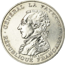 Coin, France, Lafayette, 100 Francs, 1987, MS(60-62), Silver, KM:962