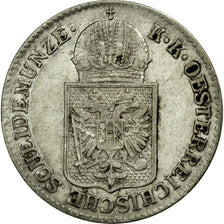 Coin, Austria, Franz Joseph I, 6 Kreuzer, 1849, AU(55-58), Silver, KM:2200