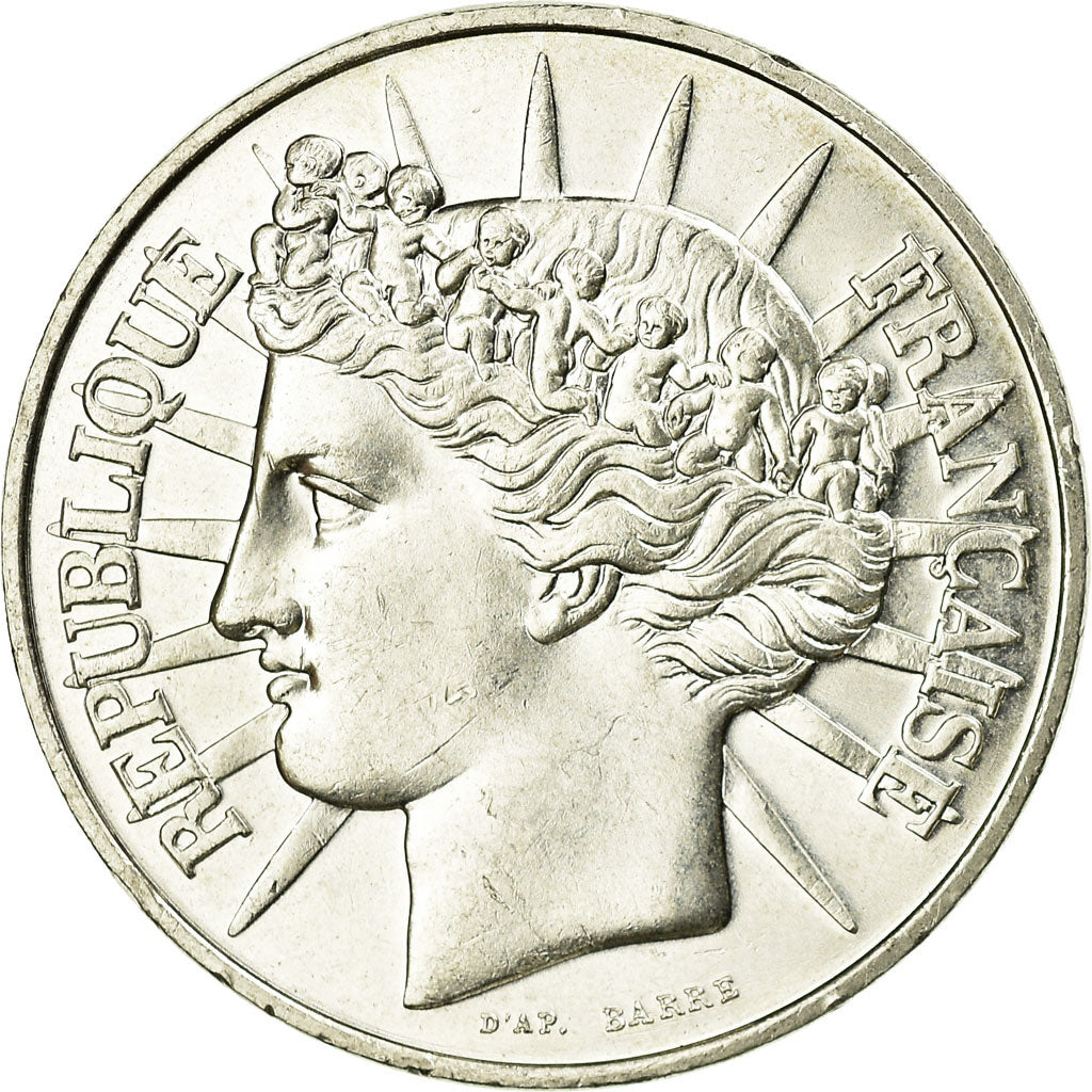 Coin, France, Fraternité, 100 Francs, 1988, MS(63), Silver, KM:966