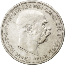 Austria, Franz Joseph I, Corona, 1913, BB+, Argento, KM:2820