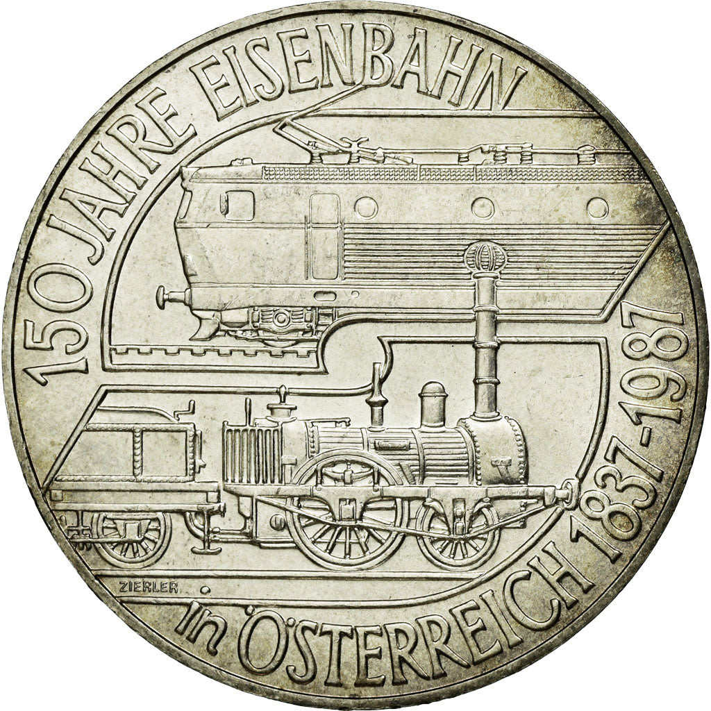 Coin, Austria, 500 Schilling, 1987, AU(55-58), Silver, KM:2981