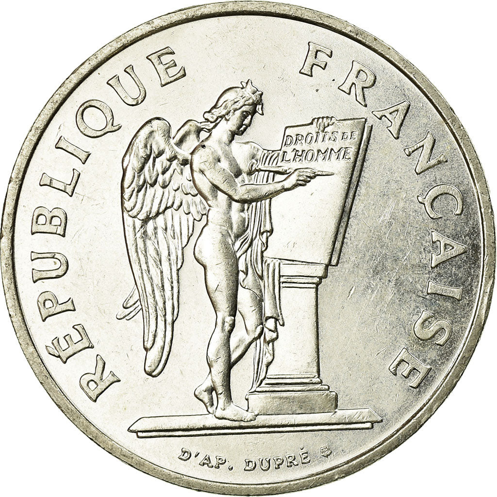 Monnaie, France, Droits de l'Homme, 100 Francs, 1989, SUP, Argent, Gadoury:904