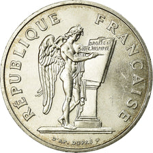 Munten, Frankrijk, Droits de l'Homme, 100 Francs, 1989, PR, Zilver, KM:970