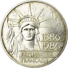 Monnaie, France, Statue de la Liberté, 100 Francs, 1986, TTB, Argent