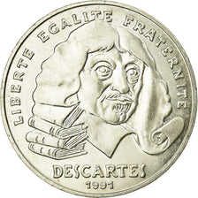 Monnaie, France, Descartes, 100 Francs, 1991, SUP+, Argent, KM:996