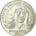 Moneta, Francia, Descartes, 100 Francs, 1991, SPL-, Argento, KM:996