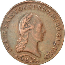 AUSTRIA, Kreuzer, 1812, Kremnitz, KM #2112, AU(50-53), Copper, 25, 3.87