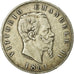 Münze, Italien, Vittorio Emanuele II, 5 Lire, 1869, Milan, S, Silber, KM:8.3
