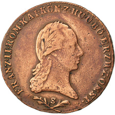 AUSTRIA, 6 Kreuzer, 1800, Schmollnitz, KM #2128, EF(40-45), Copper, 12.32