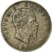 Moneta, Italia, Vittorio Emanuele II, 5 Lire, 1869, Milan, MB+, Argento, KM:8.3