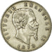 Coin, Italy, Vittorio Emanuele II, 5 Lire, 1878, Rome, VF(20-25), Silver, KM:8.4