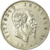 Coin, Italy, Vittorio Emanuele II, 5 Lire, 1871, Milan, VF(30-35), Silver