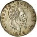 Monnaie, Italie, Vittorio Emanuele II, 5 Lire, 1875, Rome, TB, Argent, KM:8.4