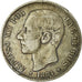 Coin, Spain, Alfonso XII, 5 Pesetas, 1884, Madrid, VF(30-35), Silver, KM:688
