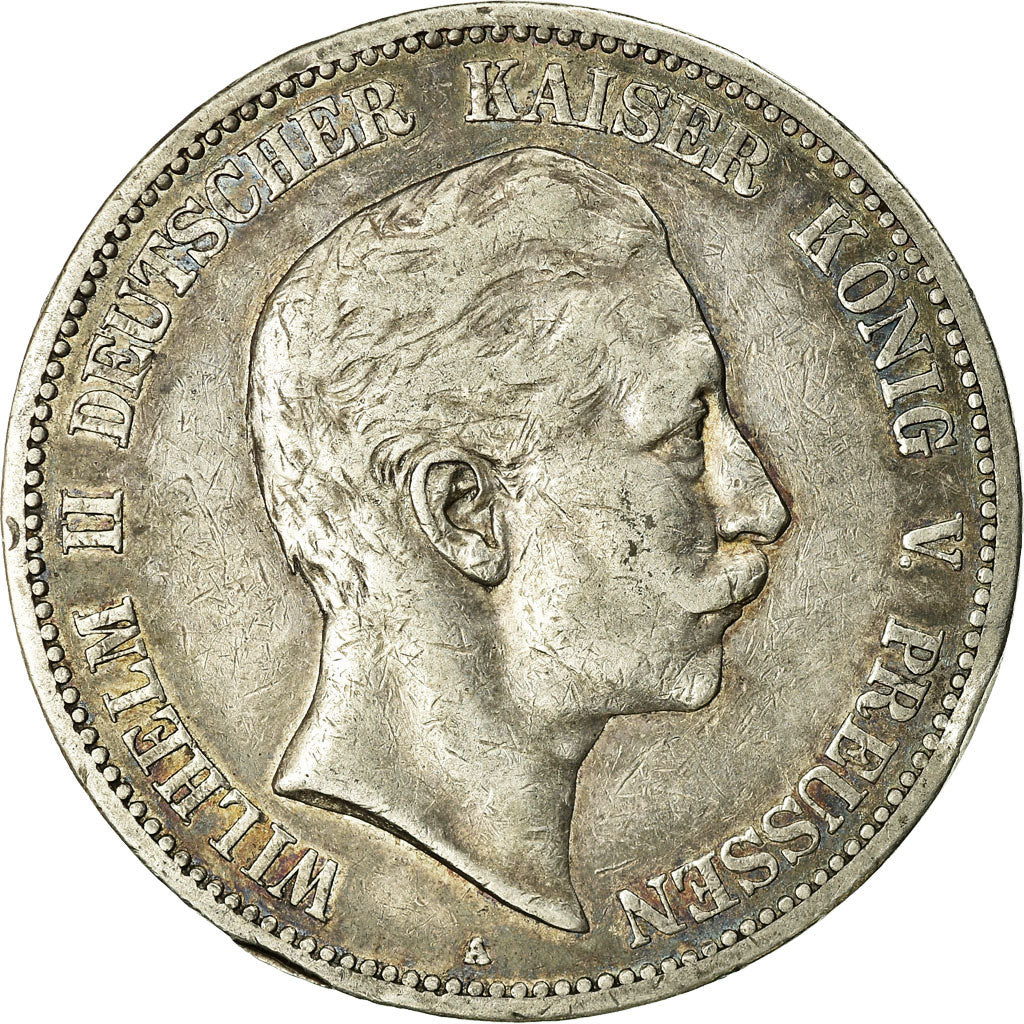 Monnaie, Etats allemands, PRUSSIA, Wilhelm II, 5 Mark, 1898, Berlin, TB+