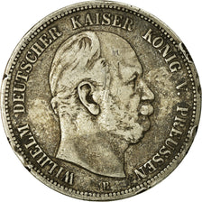 Münze, Deutsch Staaten, PRUSSIA, Wilhelm I, 5 Mark, 1876, Hannover, S, Silber