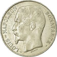 Coin, France, Napoléon III, 5 Francs, 1852, Paris, VF(30-35), Silver, KM:773.1