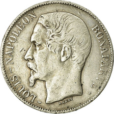 Coin, France, Napoléon III, 5 Francs, 1852, Paris, VF(30-35), Silver, KM:773.1