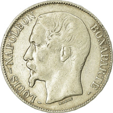 Coin, France, Napoléon III, 5 Francs, 1852, Paris, VF(20-25), Silver, KM:773.1