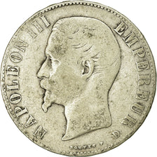 Münze, Frankreich, Napoleon III, Napoléon III, 5 Francs, 1856, Lyon, S