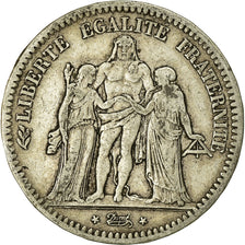Coin, France, Hercule, 5 Francs, 1848, Paris, VF(20-25), Silver, KM:756.1