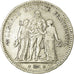 Münze, Frankreich, Hercule, 5 Francs, 1848, Paris, S, Silber, KM:756.1