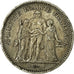 Münze, Frankreich, Hercule, 5 Francs, 1849, Paris, S+, Silber, KM:756.1