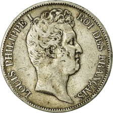 Coin, France, Louis-Philippe, 5 Francs, 1830, Paris, VF(20-25), Silver